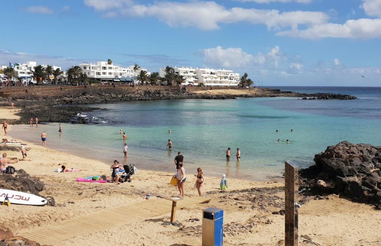 Beautiful Studio On The Seafront Costa Teguise Bagian luar foto